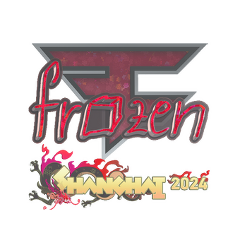 Sticker | frozen (Glitter) | Shanghai 2024 CS2 skin