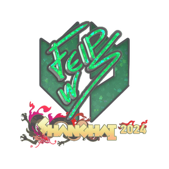 Sticker | felps (Glitter) | Shanghai 2024 CS2 skin