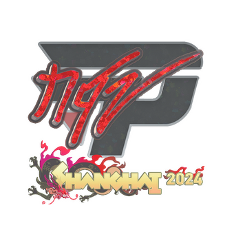 Sticker | NQZ (Glitter) | Shanghai 2024 CS2 skin