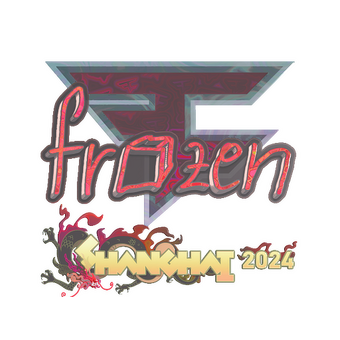 Sticker | frozen (Holo) | Shanghai 2024 CS2 skin