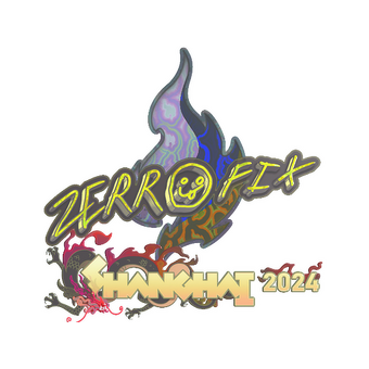 Sticker | zeRRoFIX (Holo) | Shanghai 2024 CS2 skin