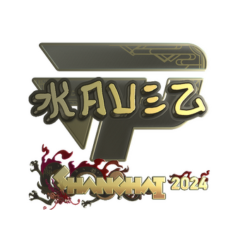 Sticker | kauez (Gold) | Shanghai 2024 CS2 skin