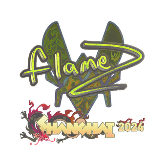 Sticker | FlameZ (Holo) | Shanghai 2024 CS2 skin