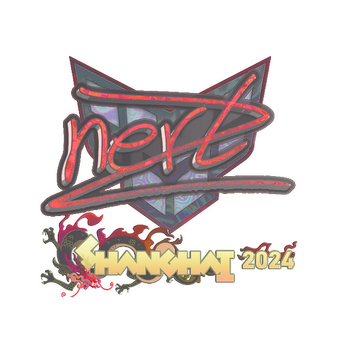 Sticker | NertZ (Holo) | Shanghai 2024 CS2 skin