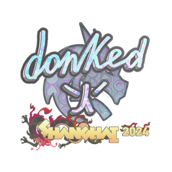 Sticker | donk (Holo) | Shanghai 2024 CS2 skin