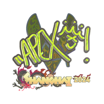 Sticker | apEX (Holo) | Shanghai 2024 CS2 skin