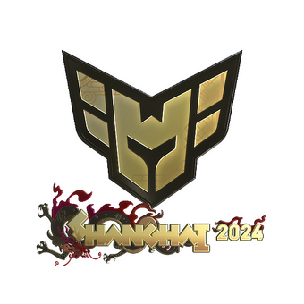 Sticker | HEROIC (Gold) | Shanghai 2024 CS2 skin