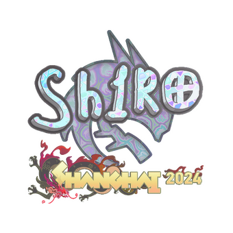 Sticker | sh1ro (Holo) | Shanghai 2024 CS2 skin