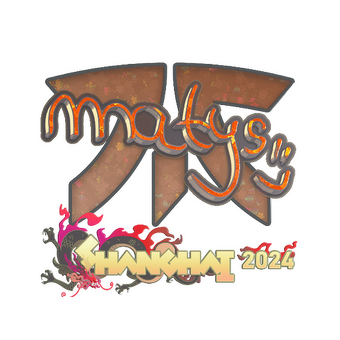 Sticker | MATYS (Glitter) | Shanghai 2024 CS2 skin