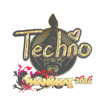 Sticker | Techno4K (Glitter) | Shanghai 2024 CS2 skin
