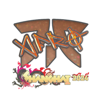Sticker | afro (Glitter) | Shanghai 2024 CS2 skin