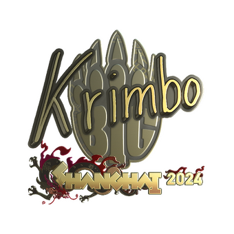 Sticker | Krimbo (Gold) | Shanghai 2024 CS2 skin