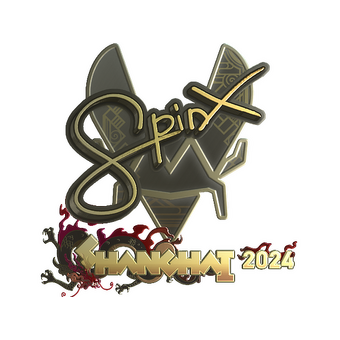 Sticker | Spinx (Gold) | Shanghai 2024 CS2 skin