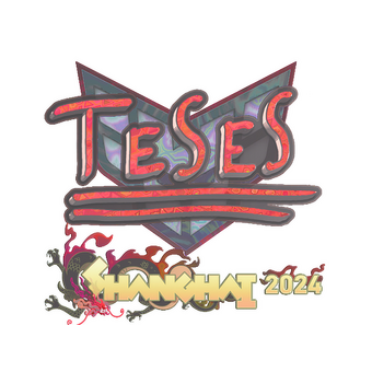 Sticker | TeSeS (Holo) | Shanghai 2024 CS2 skin