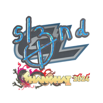 Sticker | sl3nd (Glitter) | Shanghai 2024 CS2 skin