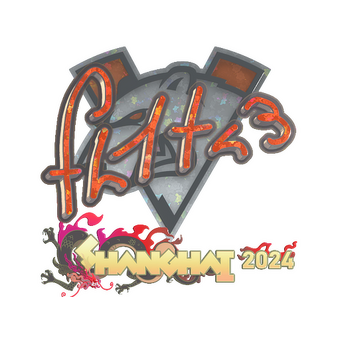 Sticker | FL1T (Glitter) | Shanghai 2024 CS2 skin