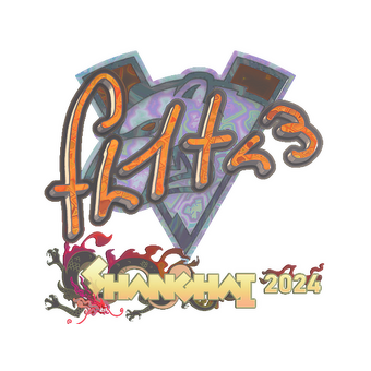 Sticker | FL1T (Holo) | Shanghai 2024 CS2 skin