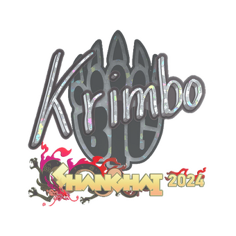 Sticker | Krimbo (Glitter) | Shanghai 2024 CS2 skin