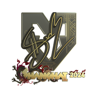 Sticker | siuhy (Gold) | Shanghai 2024 CS2 skin