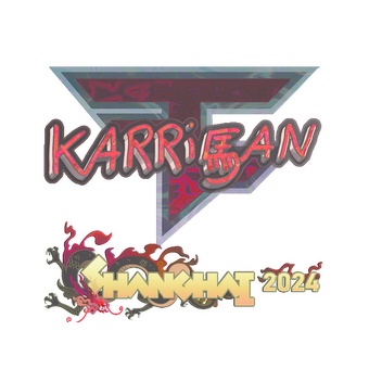 Sticker | karrigan (Holo) | Shanghai 2024 CS2 skin