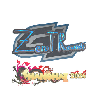 Sticker | ztr (Glitter) | Shanghai 2024 CS2 skin