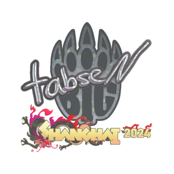 Sticker | tabseN (Glitter) | Shanghai 2024 CS2 skin