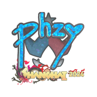 Sticker | phzy (Glitter) | Shanghai 2024 CS2 skin