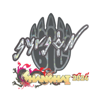 Sticker | syrsoN (Glitter) | Shanghai 2024 CS2 skin