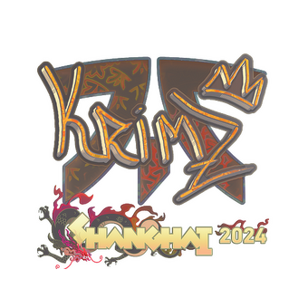 Sticker | KRIMZ (Holo) | Shanghai 2024 CS2 skin