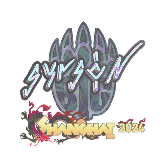 Sticker | syrsoN (Holo) | Shanghai 2024 CS2 skin