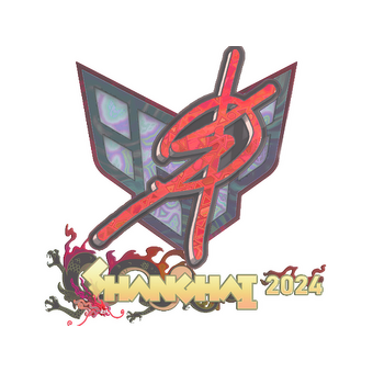 Sticker | degster (Holo) | Shanghai 2024 CS2 skin