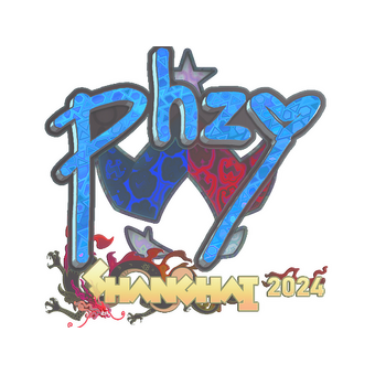 Sticker | phzy (Holo) | Shanghai 2024 CS2 skin