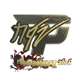 Sticker | NQZ (Gold) | Shanghai 2024 CS2 skin