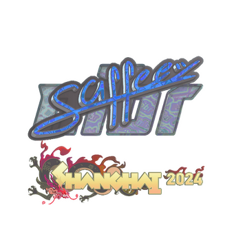 Sticker | saffee (Holo) | Shanghai 2024 CS2 skin