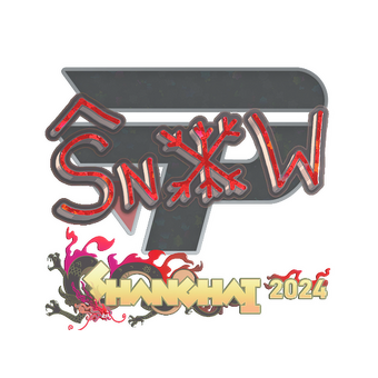 Sticker | snow (Glitter) | Shanghai 2024 CS2 skin