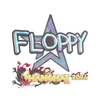 Sticker | floppy (Holo) | Shanghai 2024 CS2 skin