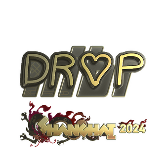 Sticker | drop (Gold) | Shanghai 2024 CS2 skin