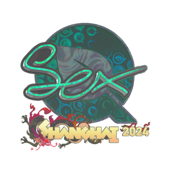 Sticker | dexter (Holo) | Shanghai 2024 CS2 skin