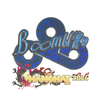 Sticker | Boombl4 (Holo) | Shanghai 2024 CS2 skin