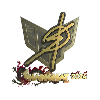 Sticker | degster (Gold) | Shanghai 2024 CS2 skin