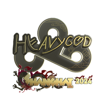 Sticker | Heavygod (Gold) | Shanghai 2024 CS2 skin