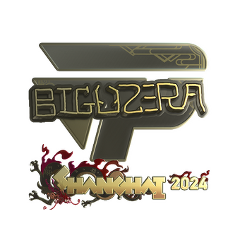 Sticker | biguzera (Gold) | Shanghai 2024 CS2 skin