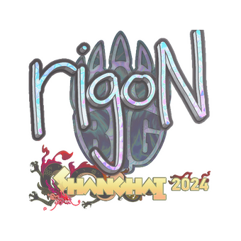 Sticker | rigoN (Holo) | Shanghai 2024 CS2 skin