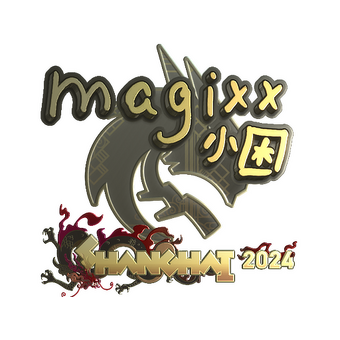 Sticker | magixx (Gold) | Shanghai 2024 CS2 skin