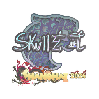 Sticker | skullz (Holo) | Shanghai 2024 CS2 skin