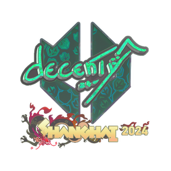 Sticker | decenty (Holo) | Shanghai 2024 CS2 skin
