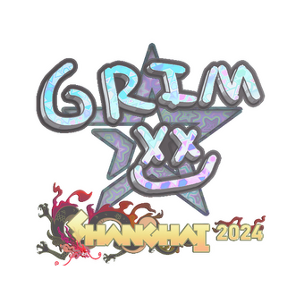 Sticker | Grim (Holo) | Shanghai 2024 CS2 skin