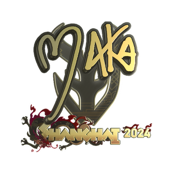 Sticker | Maka (Gold) | Shanghai 2024 CS2 skin