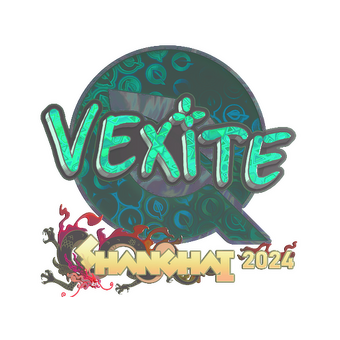 Sticker | vexite (Holo) | Shanghai 2024 CS2 skin