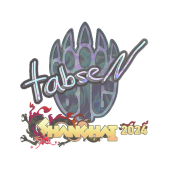 Sticker | tabseN (Holo) | Shanghai 2024 CS2 skin